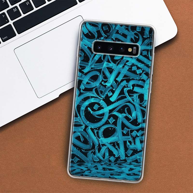 Pokras Lampas Art Graffiti Phone Case For Samsung Galaxy S24 S23 S22 Ultra S21 S20 Fe S10 Plus S10E S9 S8 + Shell Coque