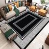 Chinese Style Simple Household Mat Soft Luxury Carpet for Living Room Non-slip Bedroom Modern Luxury Decoration Tapetes Area Rug