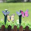 Solar Flying Humming Bird Indoor Outdoor Dancing Fluttering Butterflies Waterproof Creative Craft Atmosphere for Home Walkways