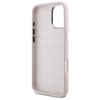 Guess Guhcp16Msmbslp Iphone 16 Plus 6.7 Różowy/Pink Hardcase Silicone Script Metal Logo & Frame