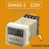 DH48S-S Digital Time Relay Cycle Switch Power-on Delay Controller, 12V/24V/220V