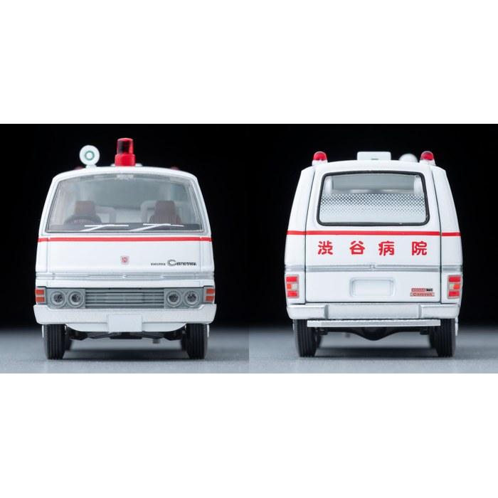 TOMYTEC Tomica Limited Vintage Neo 1/64 LV-N Ootemachi 01 Nissan Caravan Ambulance (Shibuya Hospital) Part III Episode 7 "Runaway Runway"
