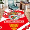 1pc Football Team Design Area Rug - Non-Slip, Soft & Cozy Floor Mat for Living Room, Bedroom, Office - Indoor/Outdoor Decorative Carpet