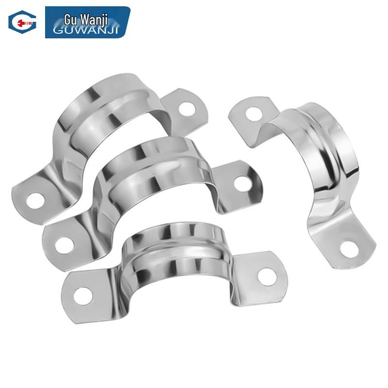 GUWANJI 304 Stainless Steel U-Shaped Pipe Clamp