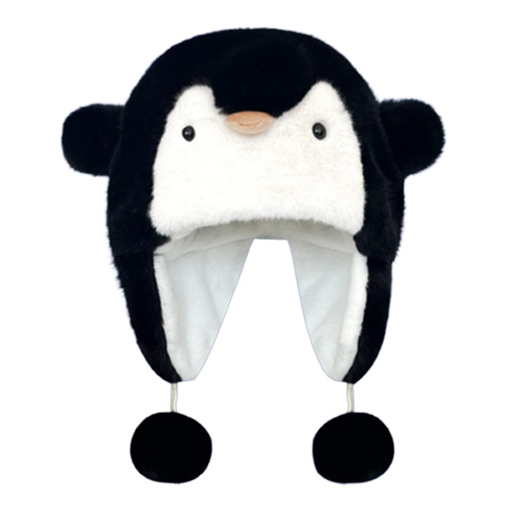 Furry Ear Flap Cap Thickened Plush Ear Muff Hat for Skiing Hiking Universal Lady Windproof Ushanka Hat for Cold Weather