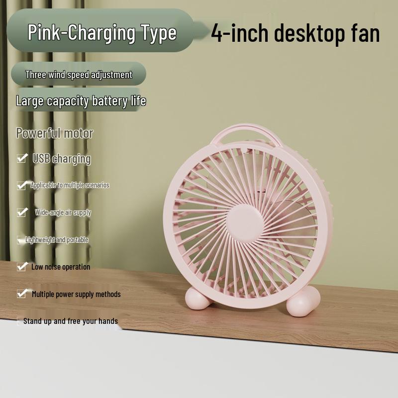 Mini USB Desktop Fan for Office, Bedroom, and Dorm