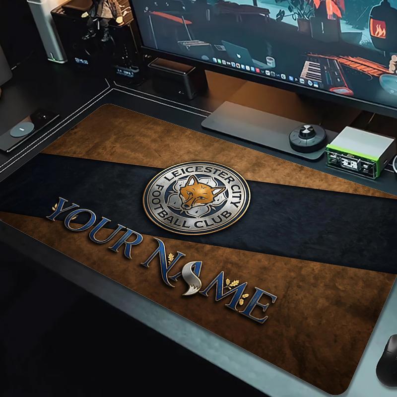 Leicester City Football Club Print Cushion Non-slip Laptop Tablet Big Mousepad XXL Mat Mini PC Playmat With Lock edge