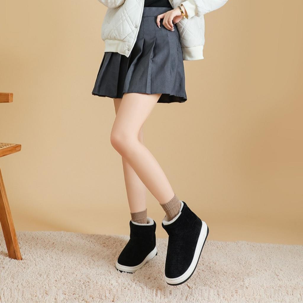 Cotton Shoes, Suede Shoes, Thick Shoes, Soft Soled Shoes, Anti Slip Shoes, Cold Resistant Shoes, Warm Shoes