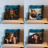 S-Sadie Sink Max ST5 Pillow Case Short Plush Sofa Decorative Gift Home Double-sided Printing Cushio