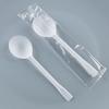 Disposable Plastic Dessert Spoons, Individually Wrapped