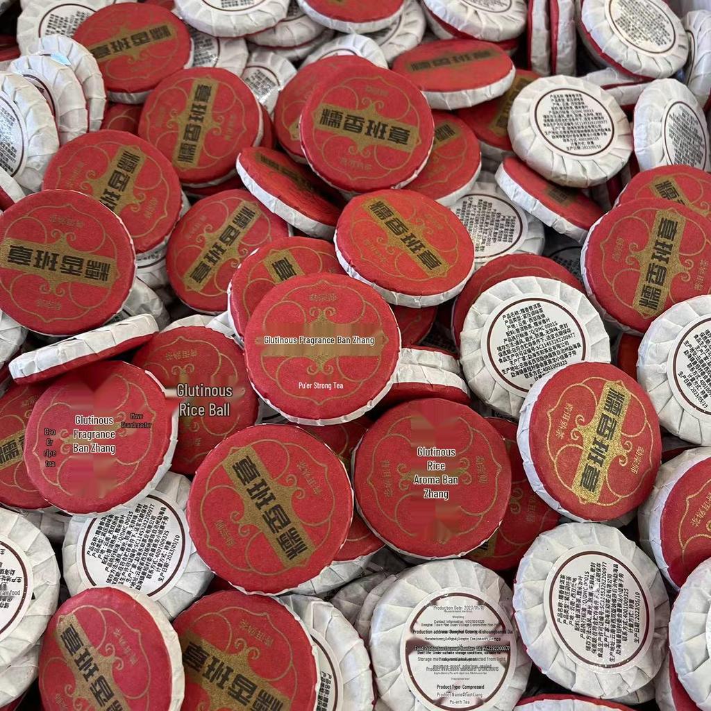 Assorted Mini Tea Cakes: 40 Varieties of Yunnan Pu-erh, Ripe, Glutinous Aroma, White, and Black Tea