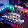 Custom Name Personalized Real Madrid CF Pattern Mousepad, Laptop PC Desk Mat, Decorative Desk Mat for Home Keyboard Pad Gift