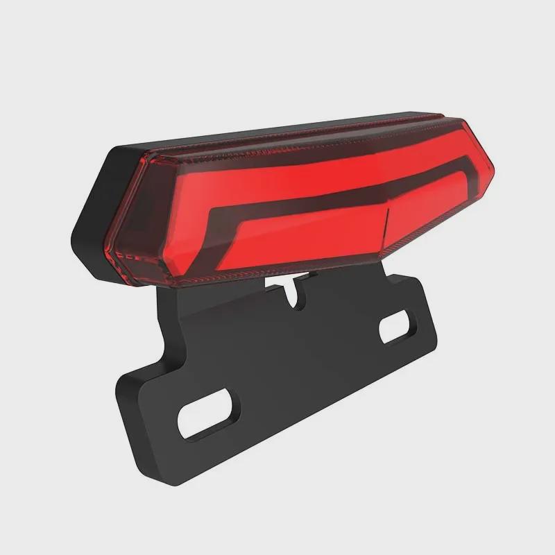 Electric Three-Wheeled Motorcycle Dual-Function Taillight and Headlight with Steering Warning and License Plate Light Accessories