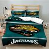 Jaguar Team Spirit Bedding Set 3pcs, High Quality Bedding Set Including 1pc Duvet Cover And 2pcs Pillowcases for Bedroom, Dormitory Gift