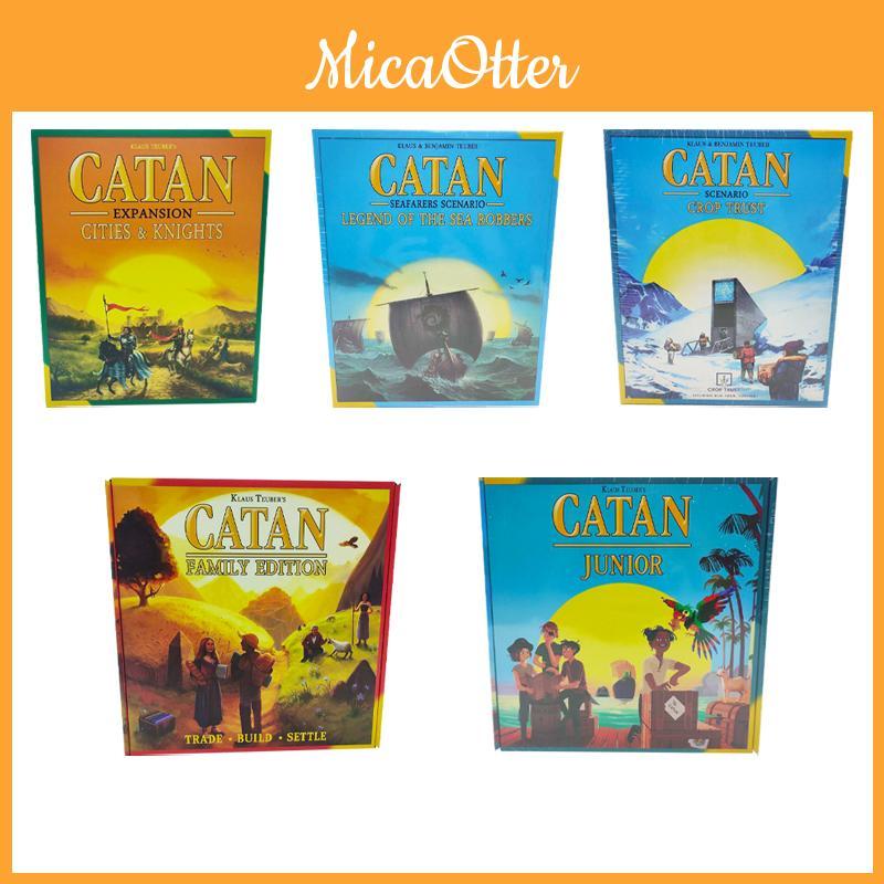 Catan Junior Board Game With Cities Knights And Crop Trust Engaging Board Game For All Ages