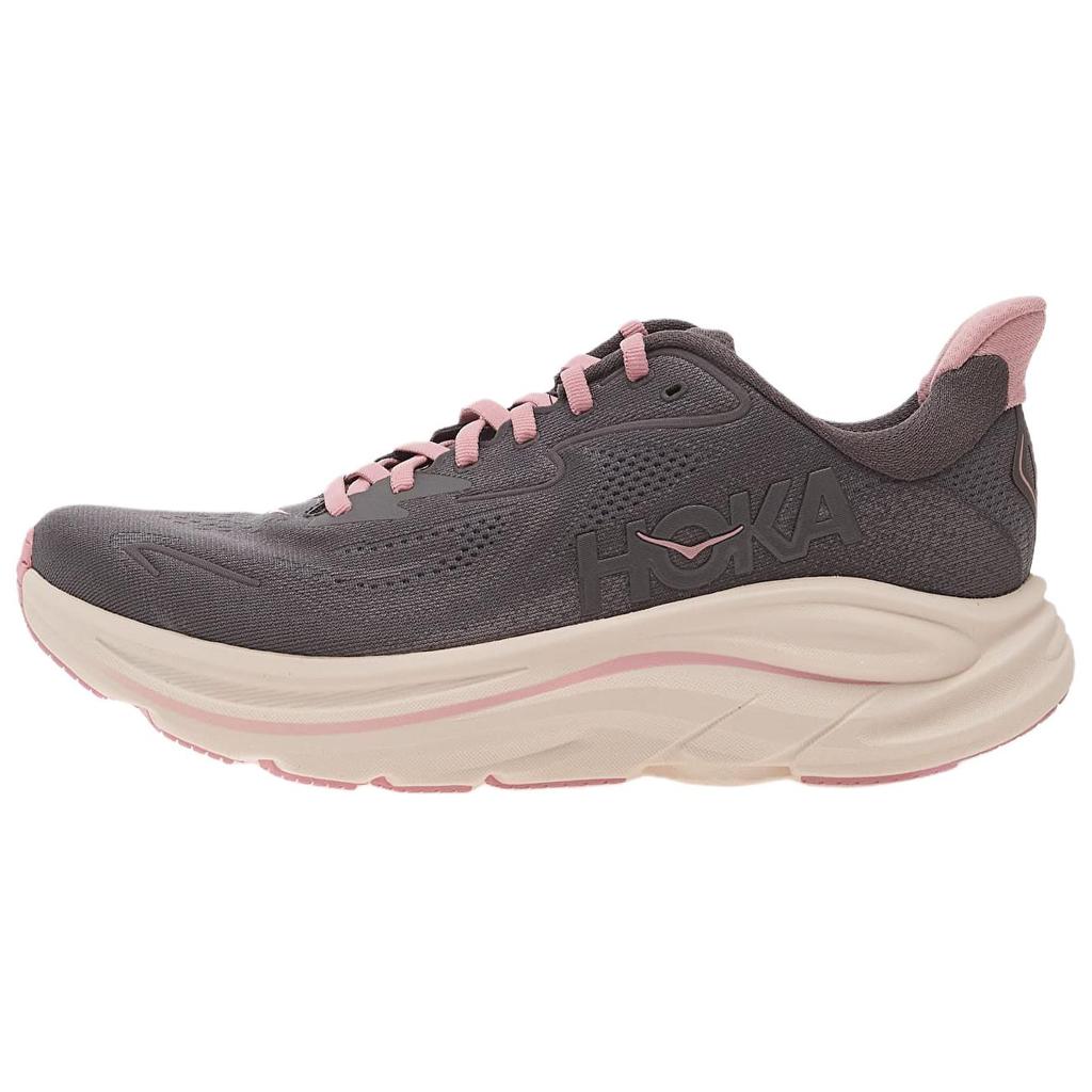 HOKA One One CLIFTON 10 Dämpfung Atmungsaktive Unterstützung Leicht Niedrig geschnitten Freizeit Laufschuhe Damen Taupe 1162031-GXYD