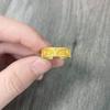 Buddhas Half Face Shaped Rings Adjustable Open Rings Finger Rings Decoration Elegant Jewelry Accessory for Parties