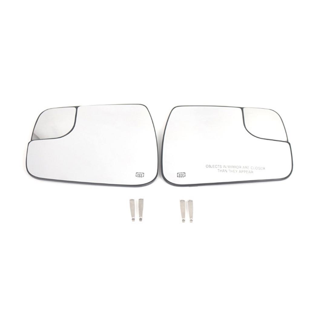Car Exterior Mirror Glass Side Heated Convex Mirror Glass Replacements Anti Glares Mirror Glass Suitable for RAM1500 25