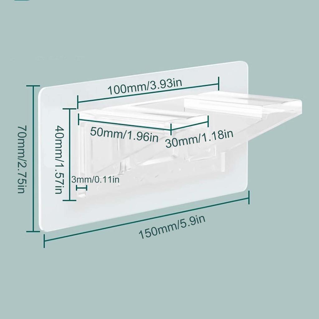 No Drill Shelf Support Pegs Punch Free Shelf Support Pegs Adhesive Shelf Bracket Cabinet Shelf Clips for Kitchen Cabinet