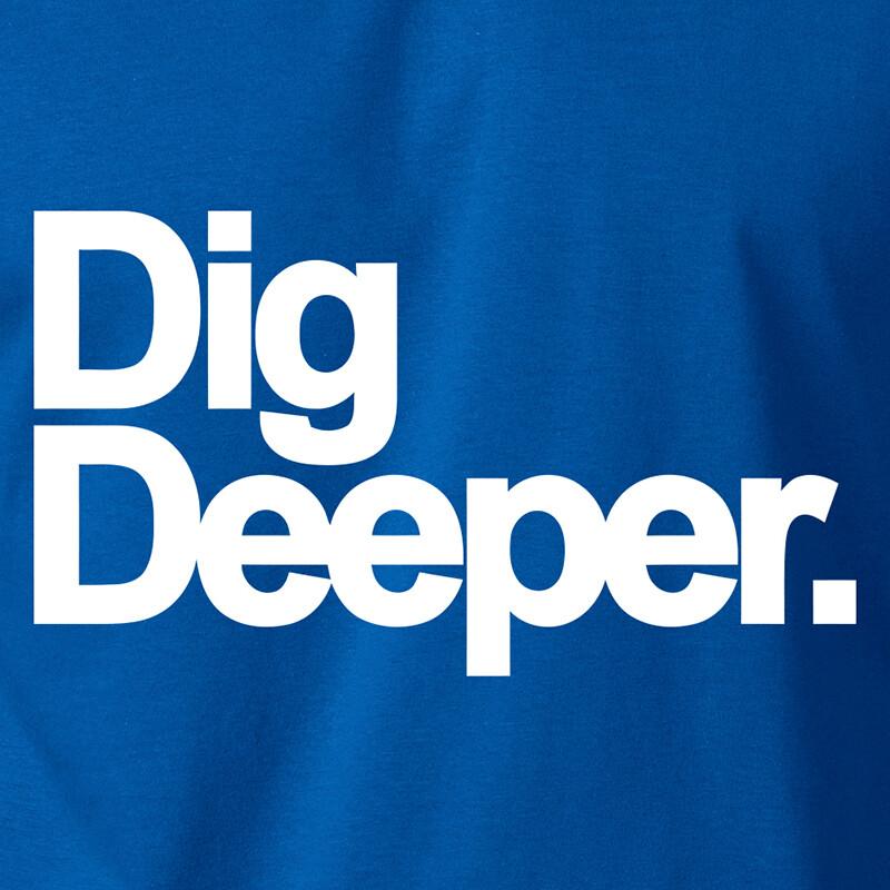 DIG DEEPER  Madlib Vinyl DJ 45 RPM Soul Funk Ska Retro Rare S-6XL Tee Unisex T-Shirt XL