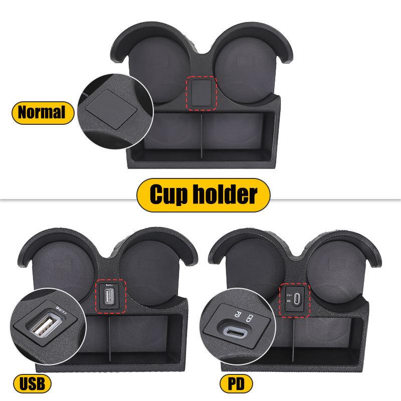 Car Large Water Cup Holder Drink Bottle Can Cup Support For Nissan Patrol GU Y61 1998 1999 2000 2001 2002 2003 -2016 FYE727068