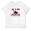 Air Jesus T-Shirt Shirts Graphic Tees Street Wear Customs Design Your Own Big and Tall T Shirts for Men
