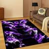 Alfombra de Dibujos Animados Freddy F-FNAF 3D para Hogar Dormitorio Sala de Estar Sofá Felpudo Decoración, Alfombra para Zona Infantil Jugar Alfombrilla Antideslizante Regalo