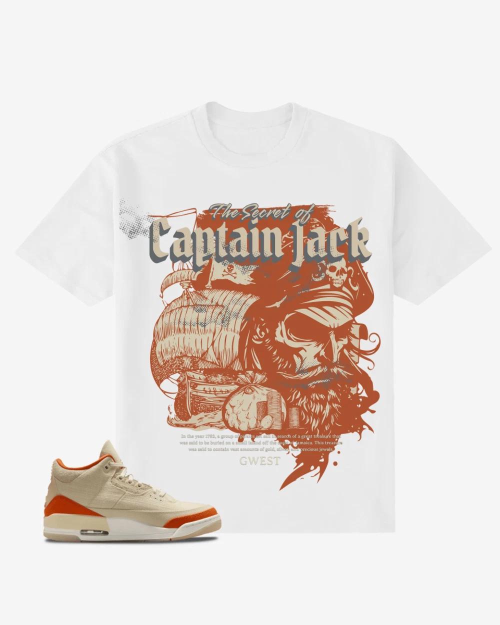 The Secret of Captain Jack Oversized T-Shirt 4XL
