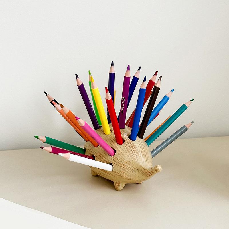 Niedlicher Kreativer Igel Stifthalter Stifteaufbewahrungsbox Schüler Schreibtisch Büro Schreibtisch Ornamente
