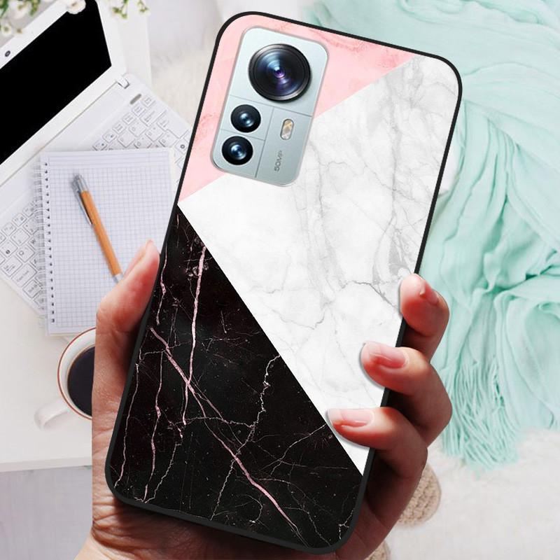 For Xiaomi 12 Pro Case Soft TPU Silicone Phone Covers for Xiaomi 12X 12 X 12Pro 5G Case Bumper Shockproof Coque Xiaomi12 Cover