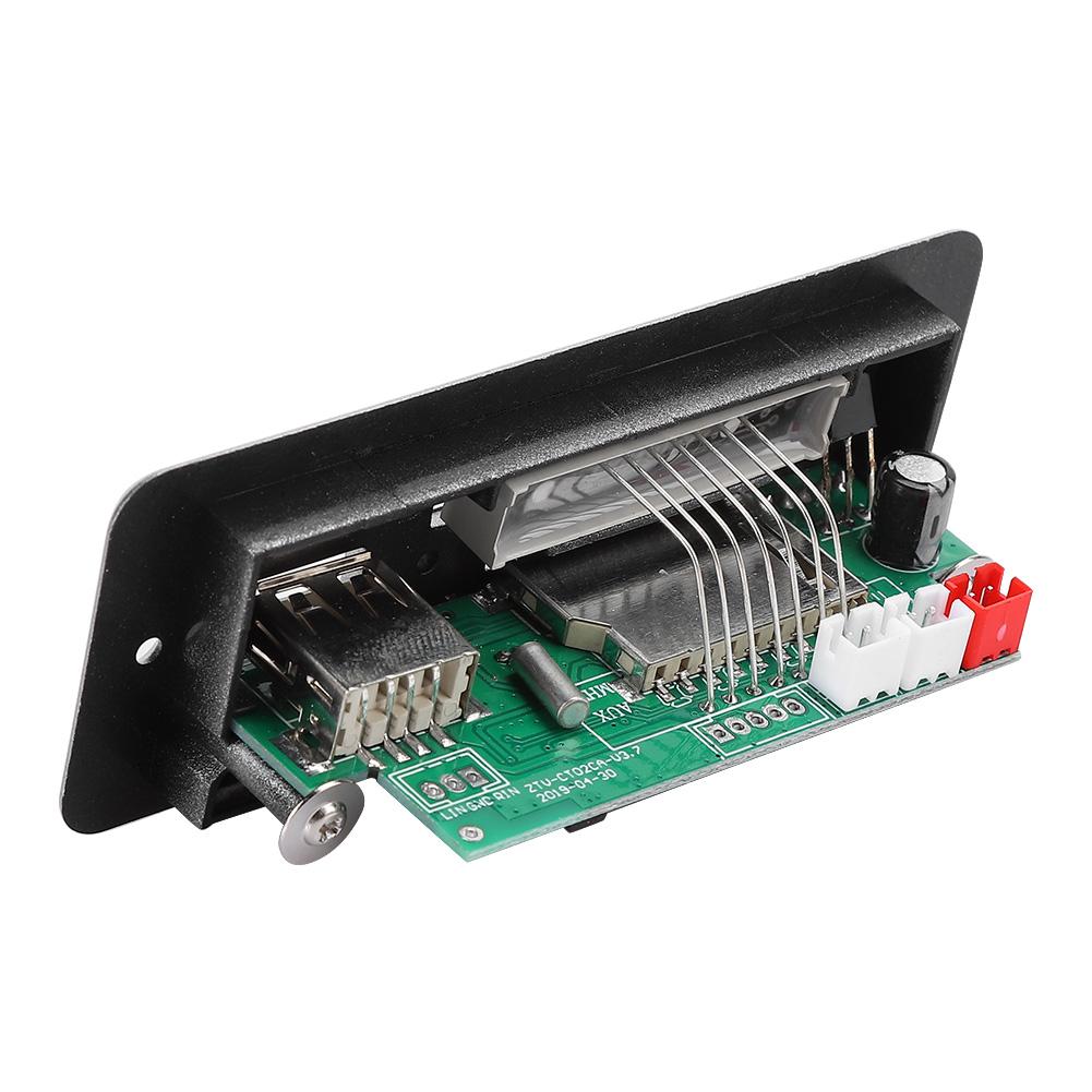 5V MP3 Decoder Module USB FM Radio MP3 Decoding Board Music Player with Power Amplifier