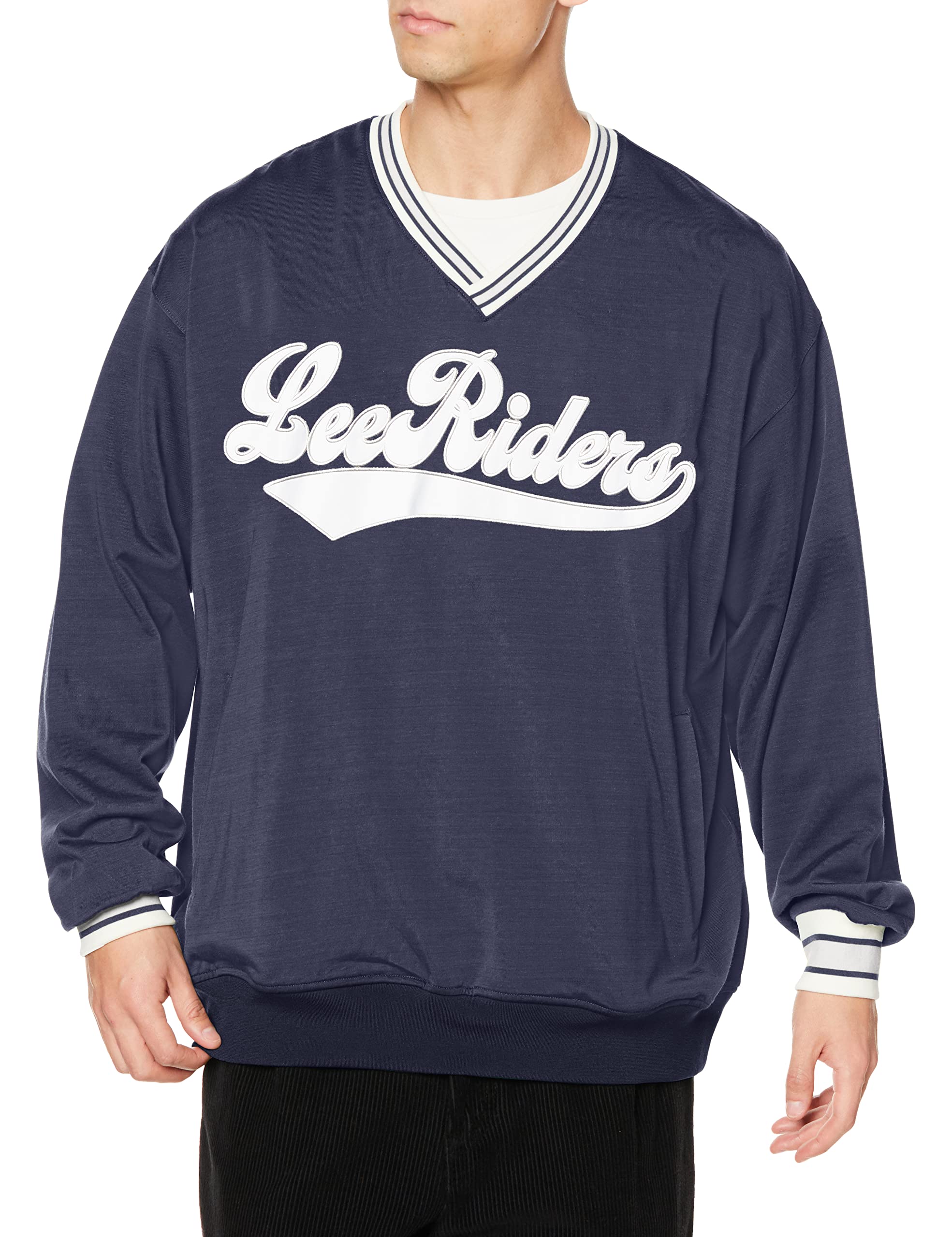

Толстовка Lee Sports XL [Официальная] Пуловер с V-образным вырезом, Темно-синий,