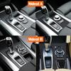 LHD Car Central Console Gear Box Shift Cover Panel Trim Replacement For BMW X5 X6 E70 E71 E72 2007-2013 51166954947 51169164485