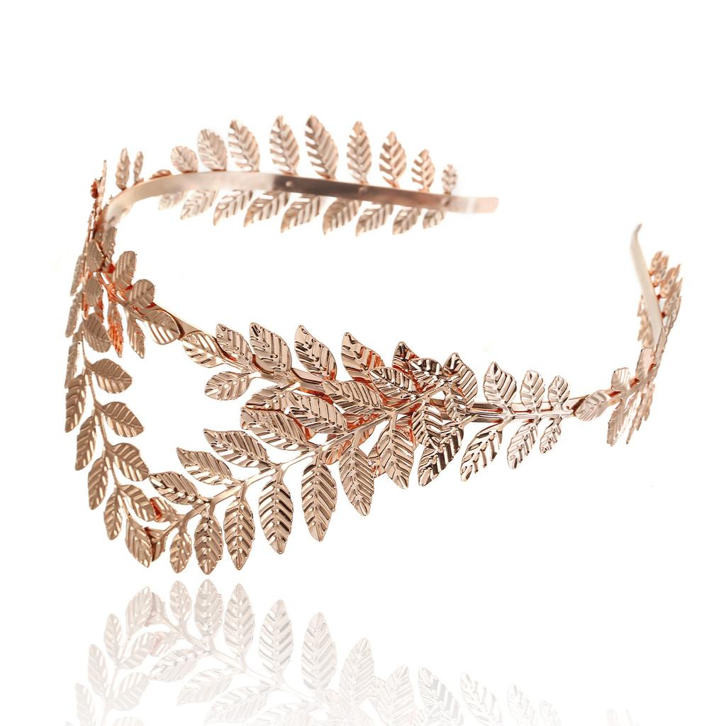 Retro Löv Bröllop Brud Kvinnor Håraccessoarer Brud Huvudsmycke Pannband Huvudtiaror Krona Smycken Hårbygel