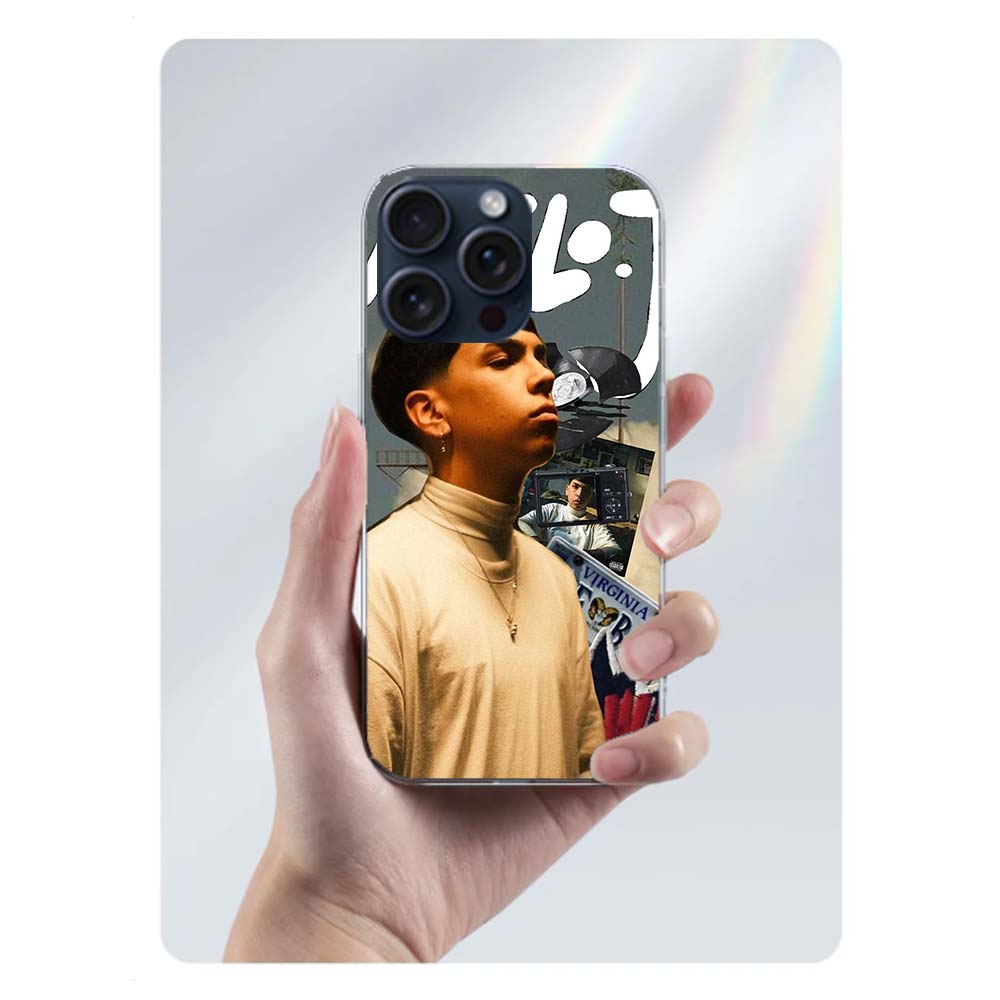Singer M-Milo J Clear Phone Case For Iphone 17 Air 16 Pro Max 15 Pro 14 Plus 17E 16E 11 13 12 Mini Cover Cases Fundas Cell TPU C