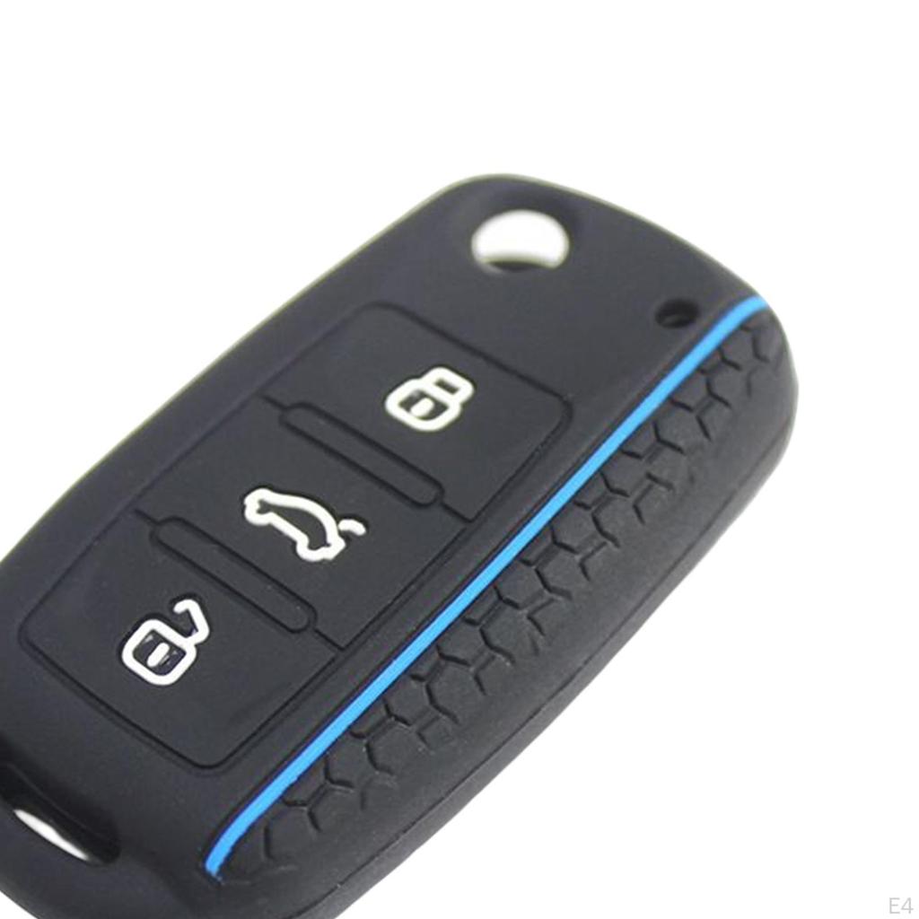 Control Key Fob Silicone Cover Case for Seat Protection