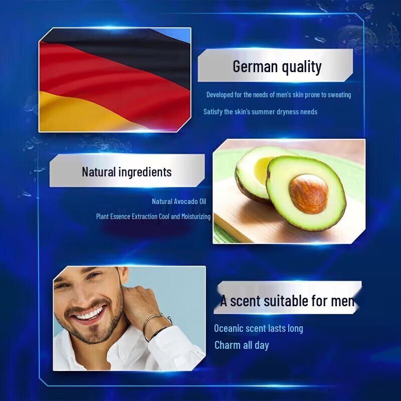 NIVEA Men's Ocean Cool Antiperspirant Roll-on