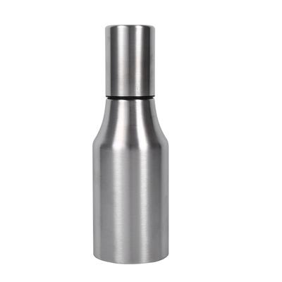 Practical Stainless Steel Oil Pot Can Drizzling Vinegar Dispenser Kitchen Supplies(500ml)