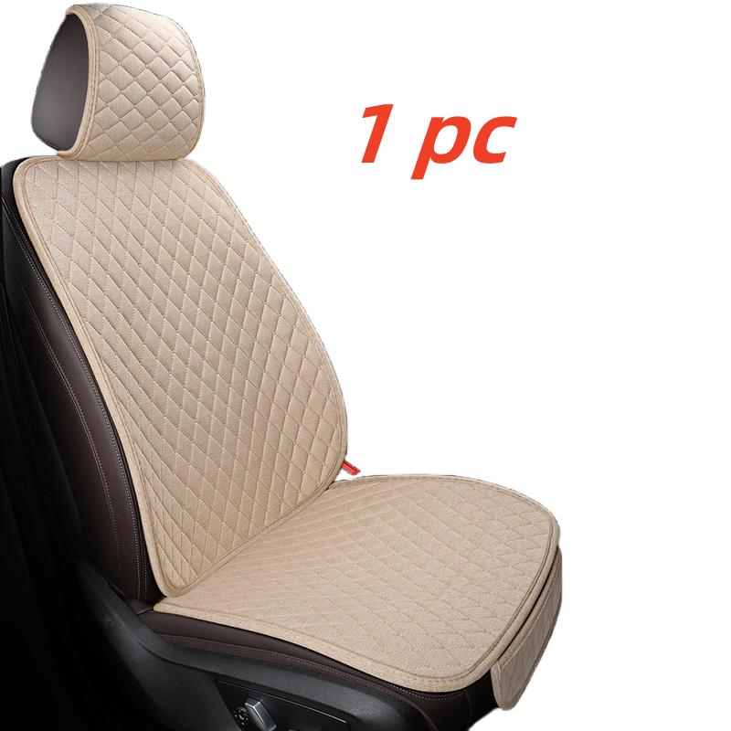 

Универсальный чехол-протектор для автомобильного сиденья Лен Передний Задний Подушка Защитная Накладка Коврик Спинка Для Автомобильного Интерьера Грузовик Внедорожник Минивэн