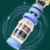 6-Layer Water Faucet Filter for Kitchen Anti-Splash Swivel Aerator with Clear Window Universal Tap Attachment for Home Sink