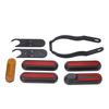 Wheel Reflective Strip Scooter Night Reflector Parts with Screws Bracket  Hex Wrench for   PRO Electric Scooter