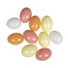 Plastic Eggs - RAYHER - 6cm Ø - Apricot Color - Party Decoration - Mixed