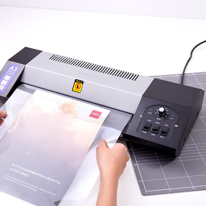 Deli A3/A4 Photo & Document Laminator CN Plug (adapter Included)