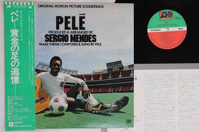 LP Record OST SERGIO MENDES  Pele  P10414A ATLANTIC 1977 Japan Obi Latin Used