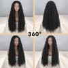 MERISIHAIR Perruque noire courte et lisse pour femmes africaines, avec bandeau, en Fiber synthétique, noire naturelle, lisse, pour Cosplay, usage quotidien