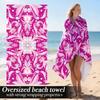 Extra Large Luxury Oversized Beach Towel | Lightweight Microfiber With Strong Wrapping Properties, Ideal For Camping And Pool, P