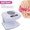Nageltrockner-Ventilator, schnell trocknendes, aushärtendes Nagelgel, Nagel-Fächertrockner für normales Nagellack, Heiß- und Kaltwind-Nagelgebläse-Trockner für den Maniküre-Salon