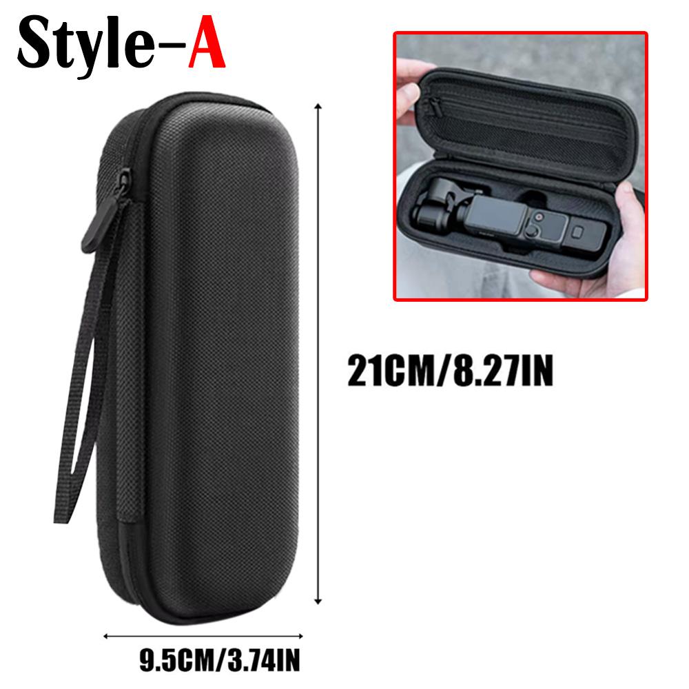 Portable Protective Storage Bag for DJI Osmo Pocket 4/3 EVA Hard Carrying Case with Hand Strap for DJI Pocket 3 Protective Bag
