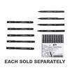 Uni Pin Fineliner 12 stk (Svart)