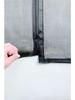 Magnetic Summer Door Curtain with Velcro Screen for Windows and Doors